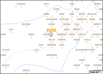 map of Kurē