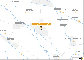 map of Kurganinsk