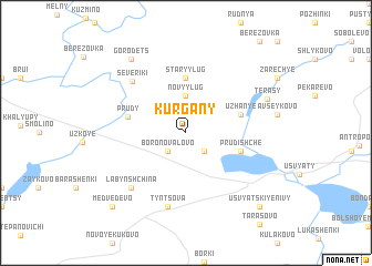 map of Kurgany