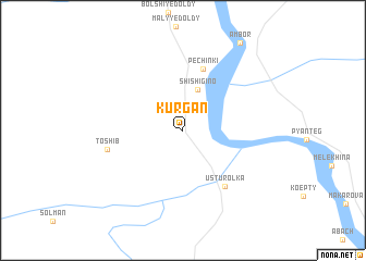 map of Kurgan