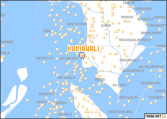 map of Kuriāwāli