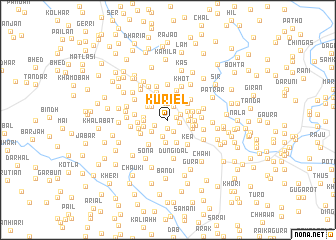 map of Kuriel