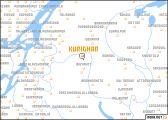 map of Kurīghar