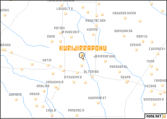 map of Kurijirrapohu