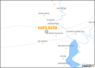 map of Kurilovka