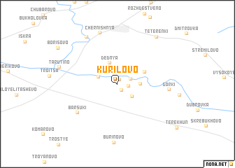 map of Kurilovo