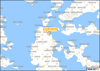 map of Kurim-ni