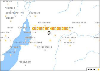 map of Kurinchchadamana