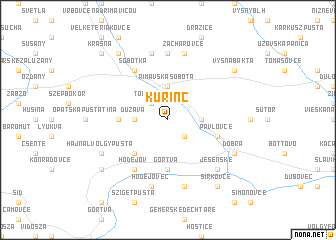 map of Kurinc