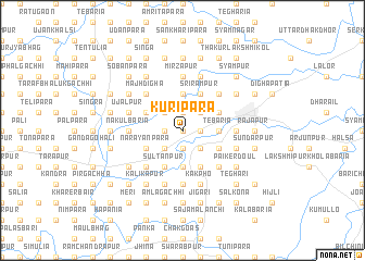 map of Kuripāra
