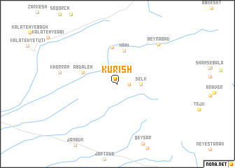 map of Kūrīsh