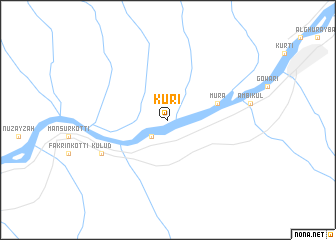map of Kūrī