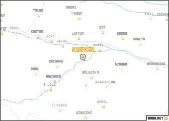 map of Kurkal
