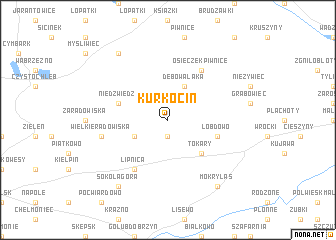 map of Kurkocin