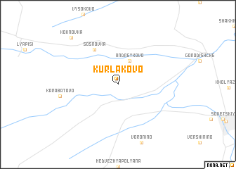map of Kurlakovo