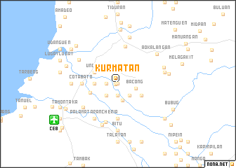 map of Kurmatan