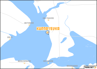 map of Kurnayevka