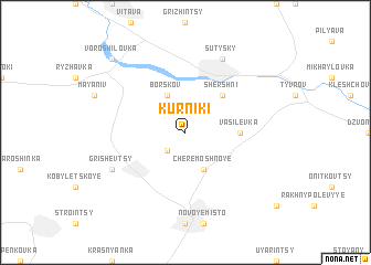 map of Kurniki