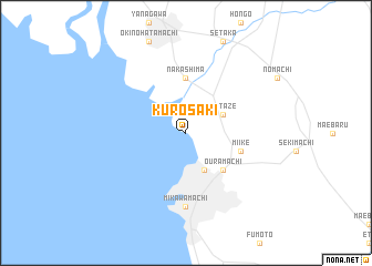 map of Kurosaki