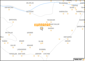 map of Kūrparān