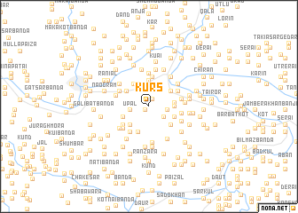 map of Kurs