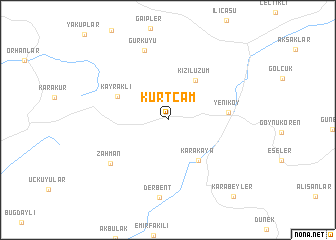 map of Kurtçam