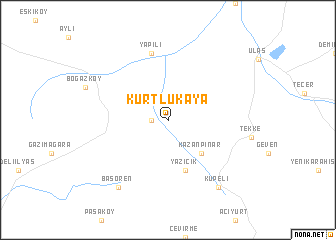 map of Kurtlukaya