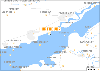 map of (( Kurto-Dvor ))