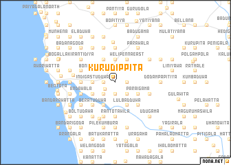 map of Kurudippita