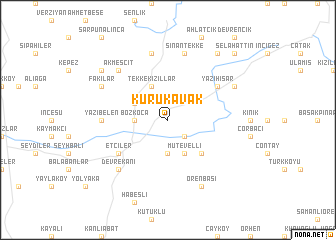 map of Kurukavak