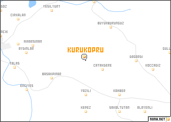 map of Kuruköprü