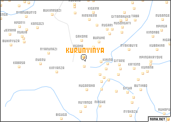 map of Kurunyinya