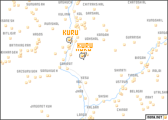 map of Kuru