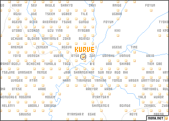 map of Kurve