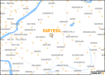 map of Kuryesil