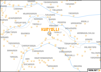 map of Kuryŏl-li