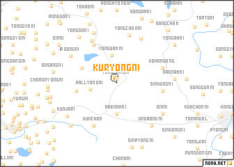 map of Kuryong-ni