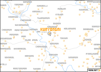map of Kuryong-ni