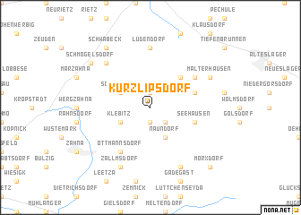 map of Kurzlipsdorf