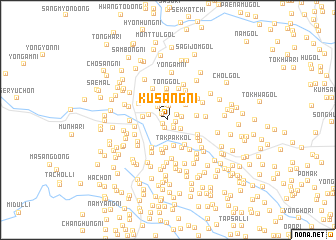map of Kusang-ni
