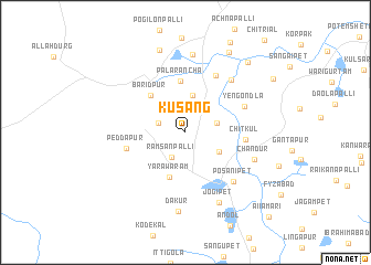 map of Kusang