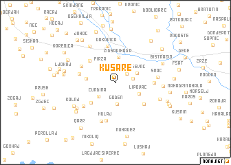 map of Kusare