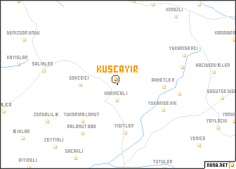 map of Kuşçayır