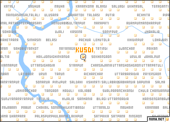 map of Kusdi
