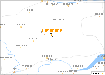 map of Kushcher