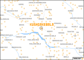 map of Kūshgak-e Bālā