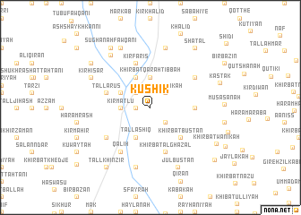 map of Kushik