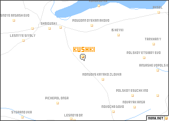 map of Kushki