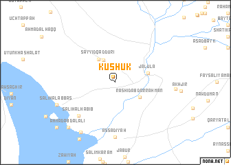 map of Kushūk