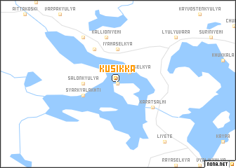 map of Kusikka